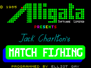 The Match title screen for ZX Spectrum
